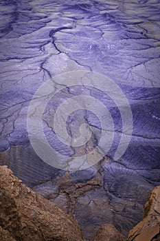 Dendritic Drainage Pattern at Moonscape Overlook near Hanksville Utah