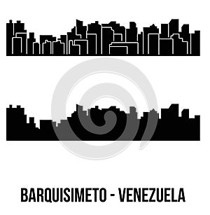 Barquisimeto, Venezuela city silhouette photo