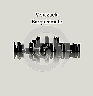 Barquisimeto, Venezuela city silhouette photo