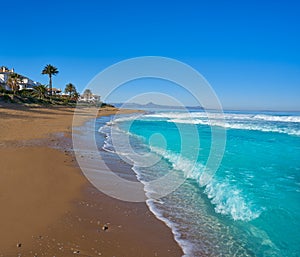 Denia las Marinas les Bovetes beach Spain