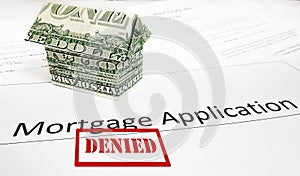 Denied mortgage app