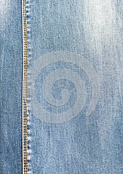 Denim blue fabric for the base product photo