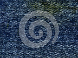 Denim Fabric Texture - Stained