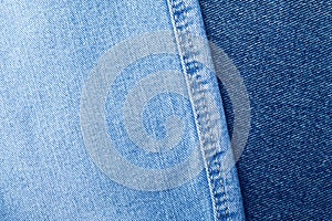 Denim jeans background set of different selections