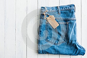 Denim jeans trouser