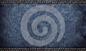 Denim texture or denim jeans background frame