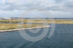 Denmark Coast of the Baltic Sea near the city of Copenhagen.