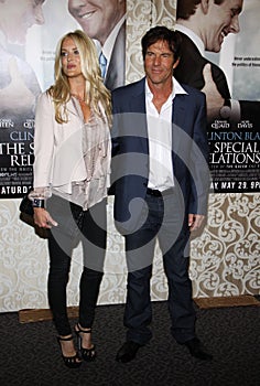 Dennis Quaid and Kimberly Buffington