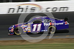 Denny Hamlin Races in NH