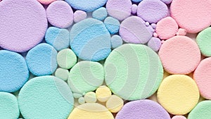 Dense without any background visible forming a seamless pattern