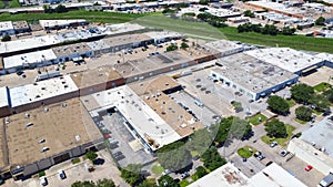 Dense industrial and commercial property warehouse, showroom, outlet in Stemmons Corridor, Lower Stemmons zone, Downtown