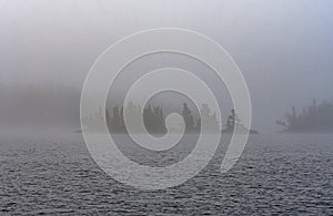 Dense Morning Fog in Canoe Counry