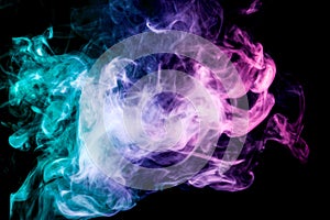 Background of smoke vape