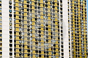 Dense residential area in NYC