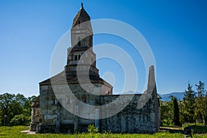 Densus Christian Church ( Saint Nicholas' Church ), Hunedoara , Romania