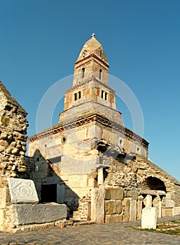 Densus old church in Romania