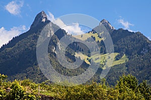 Dent de Broc and Dent du Chamois