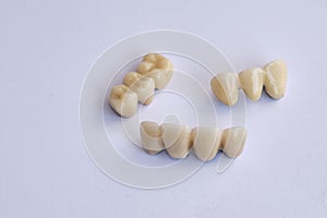 Dental appliances and dental prostheses.