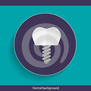 Dental Background design. Vector illustration