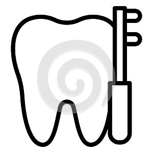 Dental Care  Isolated Vector Icon that can be easily modified or edit