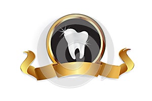Logo dental care symbol icon photo