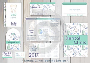 Dental Clinic corporate identity template