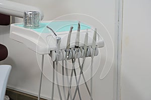 Dental clinic instruments , Brazil, South America, side view