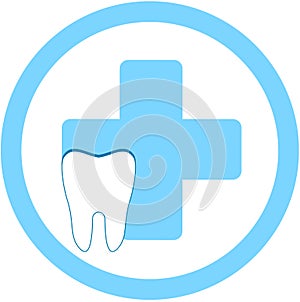 Dental clinic symbol