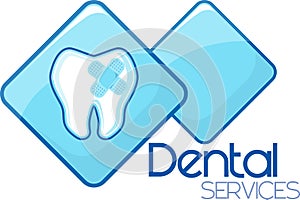 Dental curing services design photo