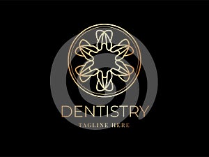 Dental or Dentist Vector Logo