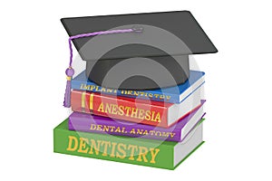 Dental Education concept, 3D rendering