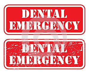 Dental Emergency Stamp