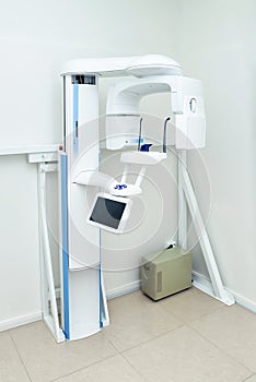 Dental equipment X-ray equipment in modern dental clinic.
