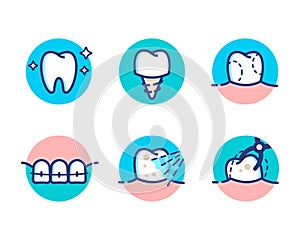 Dental-icons copy photo