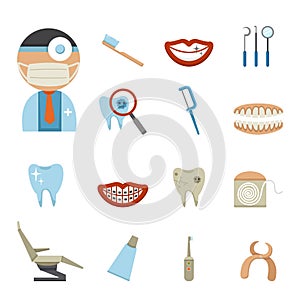 Dental Icons set