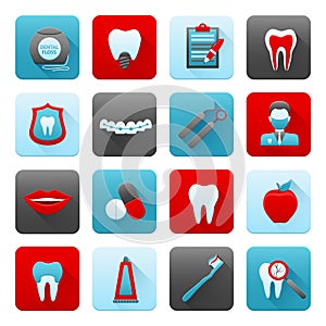 Dental Icons Set