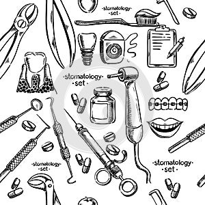 Dental instruments and equipment seamless