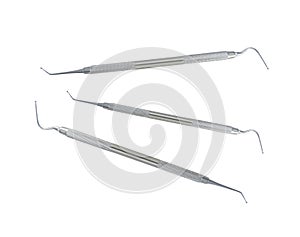 Dental instruments isolated