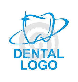 Dental logo for dentistry. A sign for corporate identity