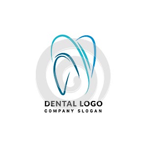 Dental Logo Design.Creative Dentist Logo. Dental Clinic Creative Company Vector Logo