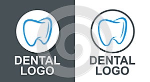 Dental logo. A sign for dentistry