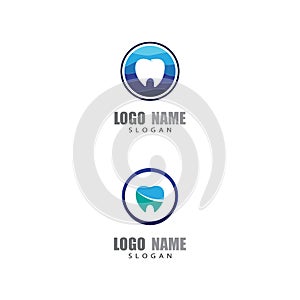 Dental logo Template vector illustration icon design