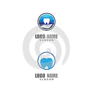 Dental logo Template vector illustration icon design