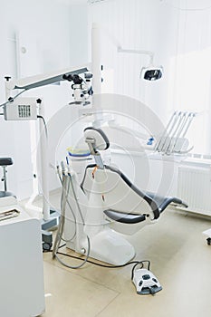 Dental microscope in a modern