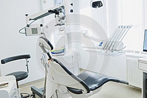 Dental microscope in a modern