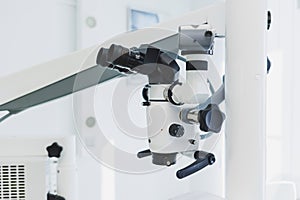 Dental microscope in a modern