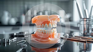 The Dental Model in Clinic.AI generated image