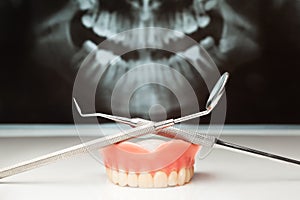 Dental pan x-ray.