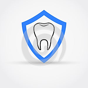 Dental Shield Tooth Protection. photo