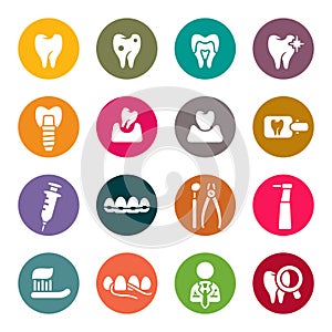 Dental theme icons